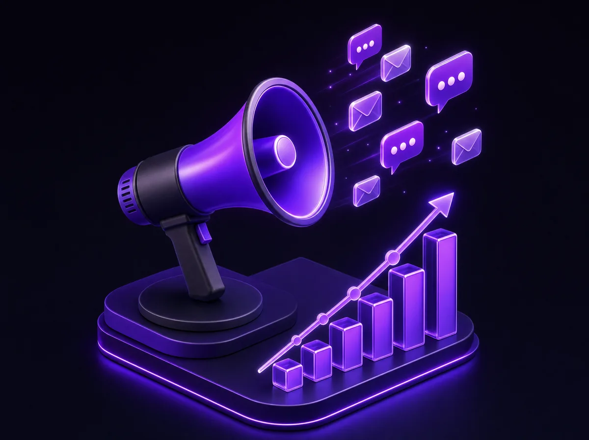 One-Click Marketing Campaigns illustration